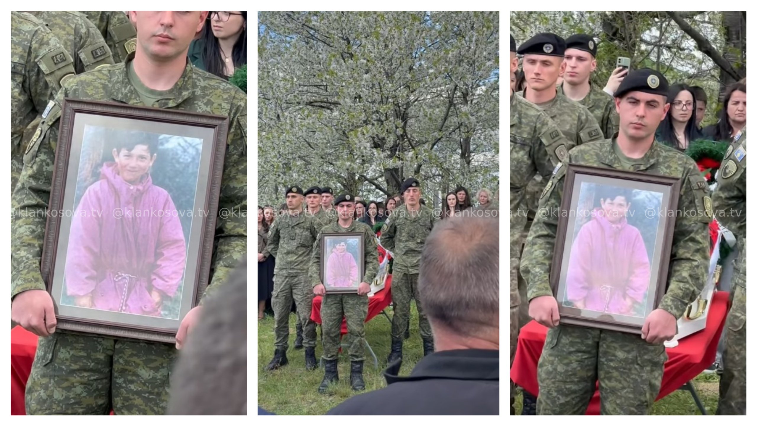 Rivarroset në Prekaz të Epërm Sinan Dauti  9 vjeçari i zhdukur gjatë luftës