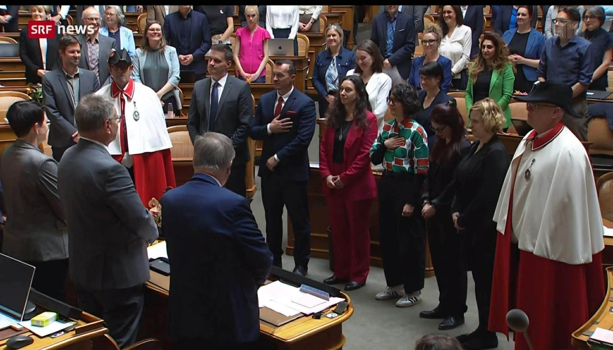 Arbër Bullakaj betohet si deputet në Parlamentin e Zvicrës