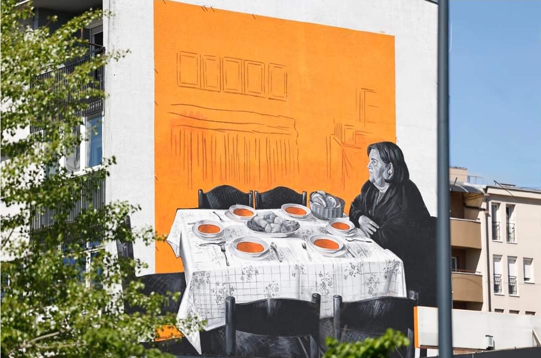 Vendoset murali i Ferdonije Qerkezit në Prishtinë në Ditën e Personave të Zhdukur