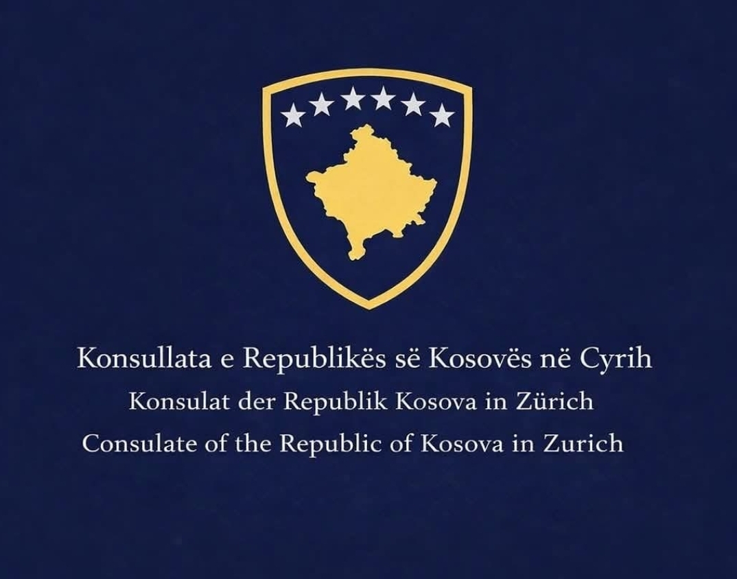 Orari i majit 2026: Konsullata e Kosovës në Cyrih mbyll dyert këto ditë – Planifikoni paraprakisht!
