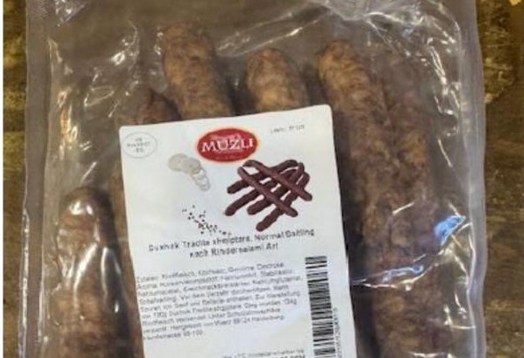 Gjermani  Tërheqje urgjente nga tregu e një lloji të suxhukut të traditës shqiptare