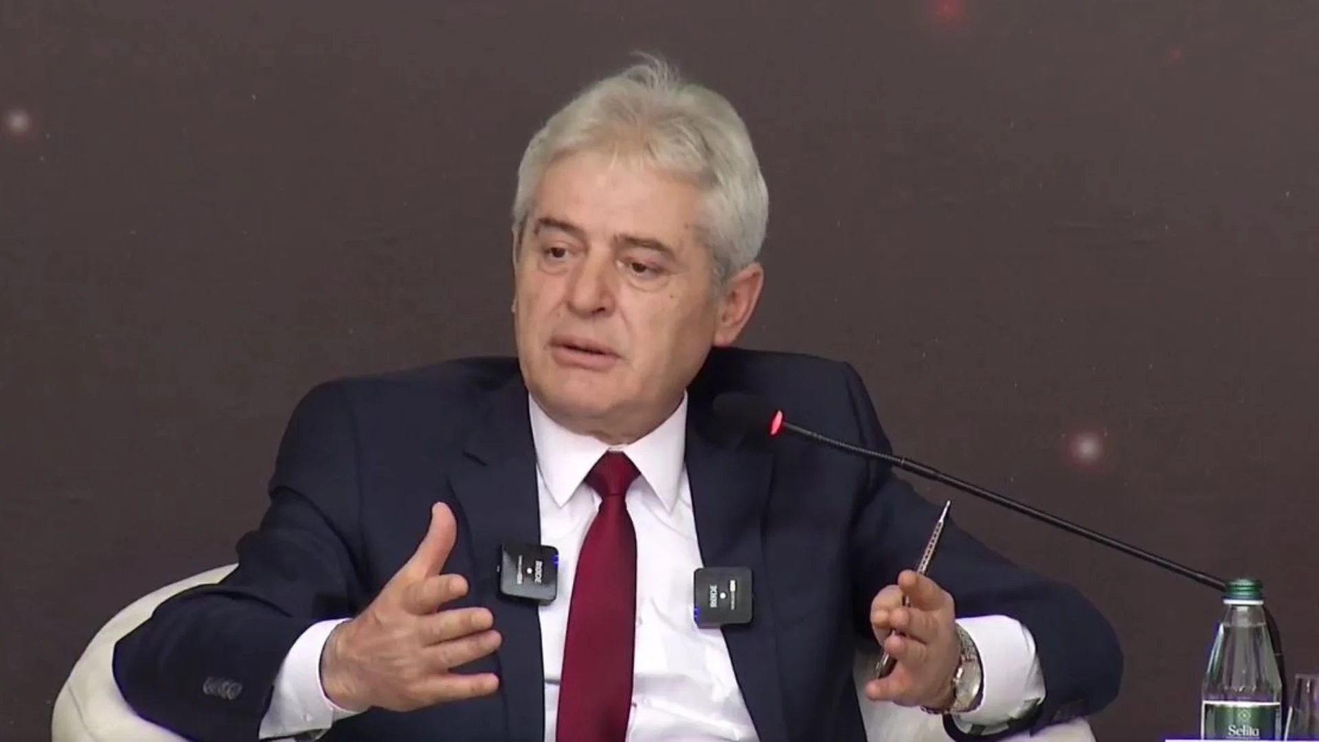 Ali Ahmeti  Gjuha shqipe është e garantuar me ligj