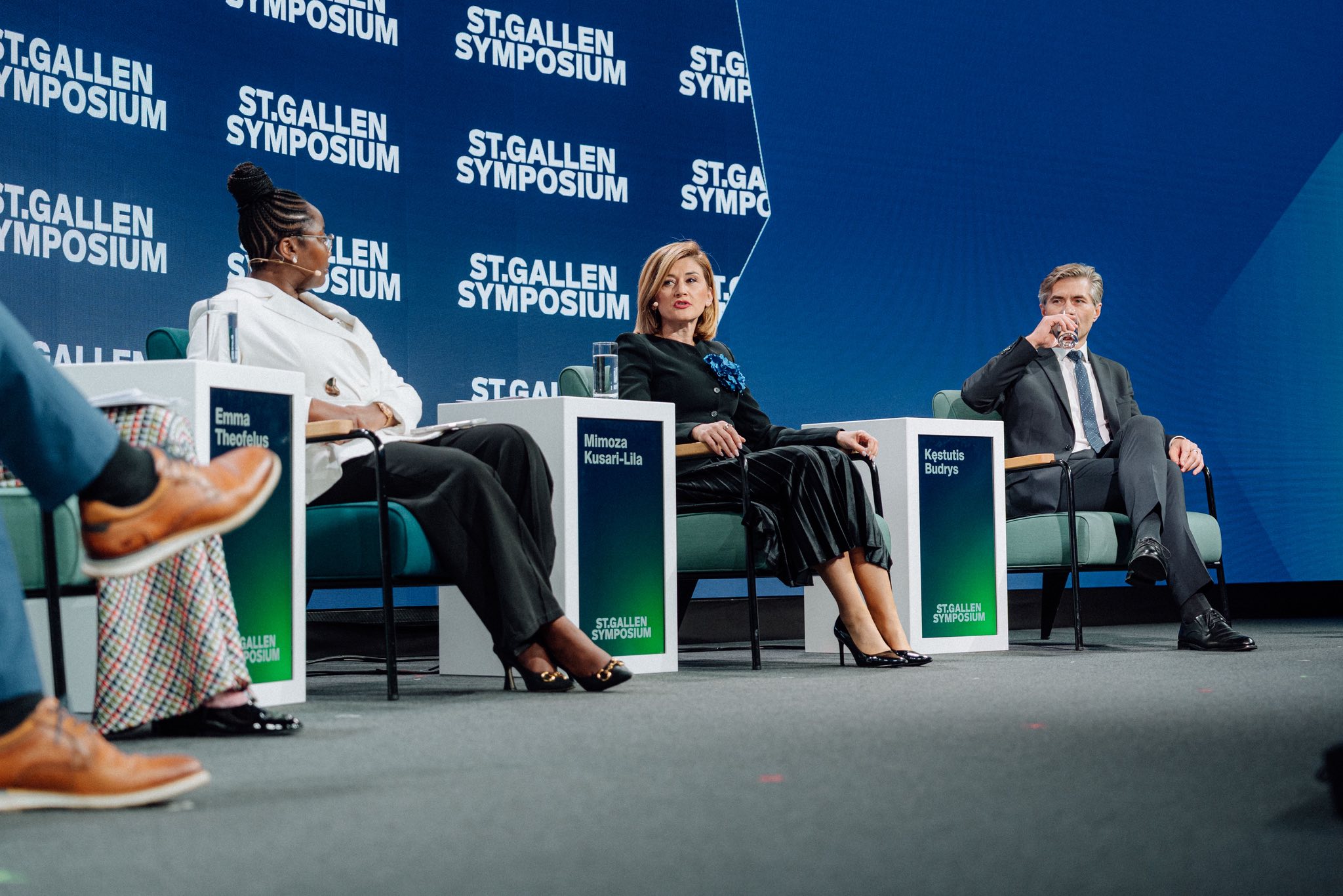 Mimoza Kusari-Lila merr pjesë në panelin ndërkombëtar të St. Gallen Symposium 2026