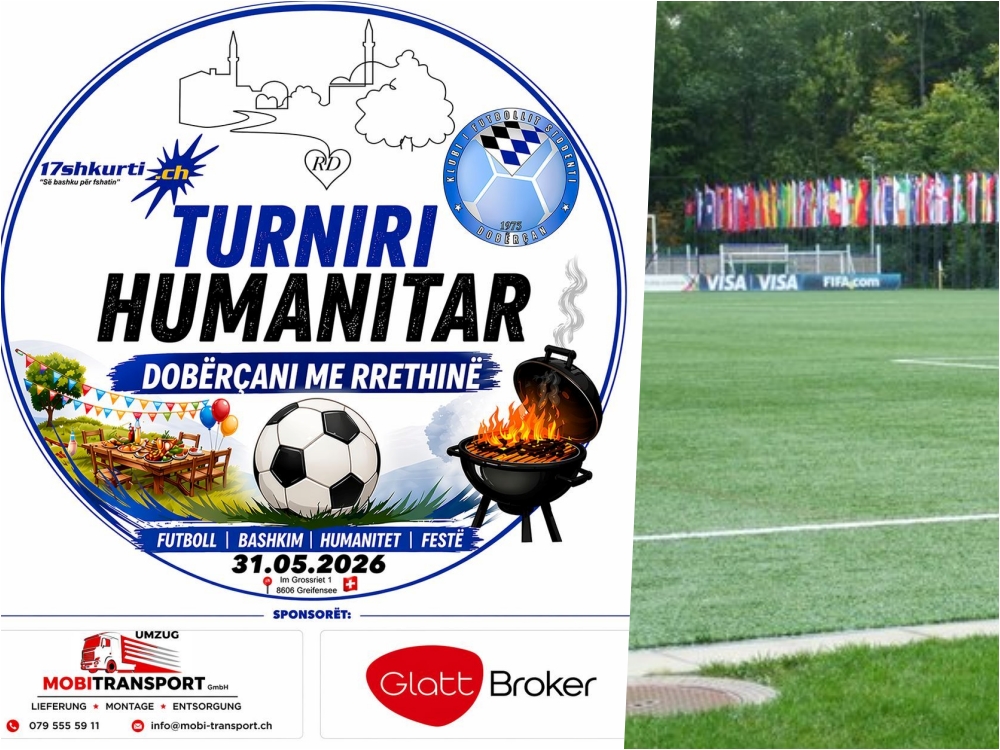 Turneu i futbollit dhe humanitar për Festën e Bajramit në Zvicër