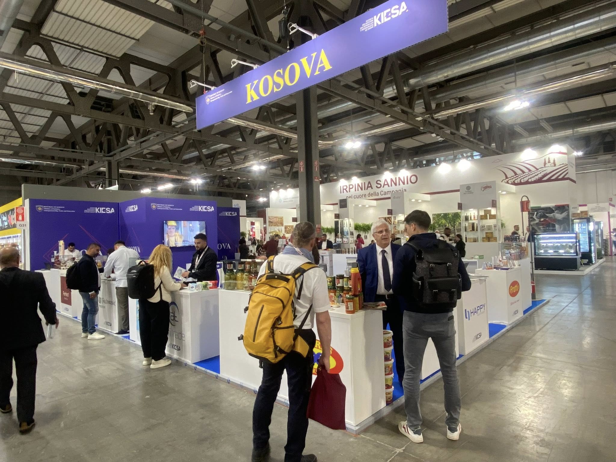 Itali  Dhjetë kompani nga Kosova prezantohen në panairin ndërkombëtar  Tuttofood 2026 