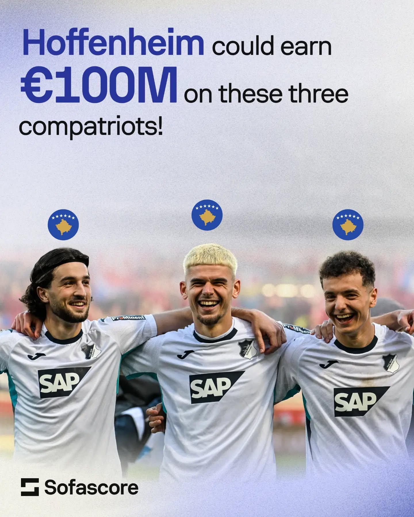 Hoffenheim i mund të përfitojë 100 milionë euro nga futbollistët e Kosovës