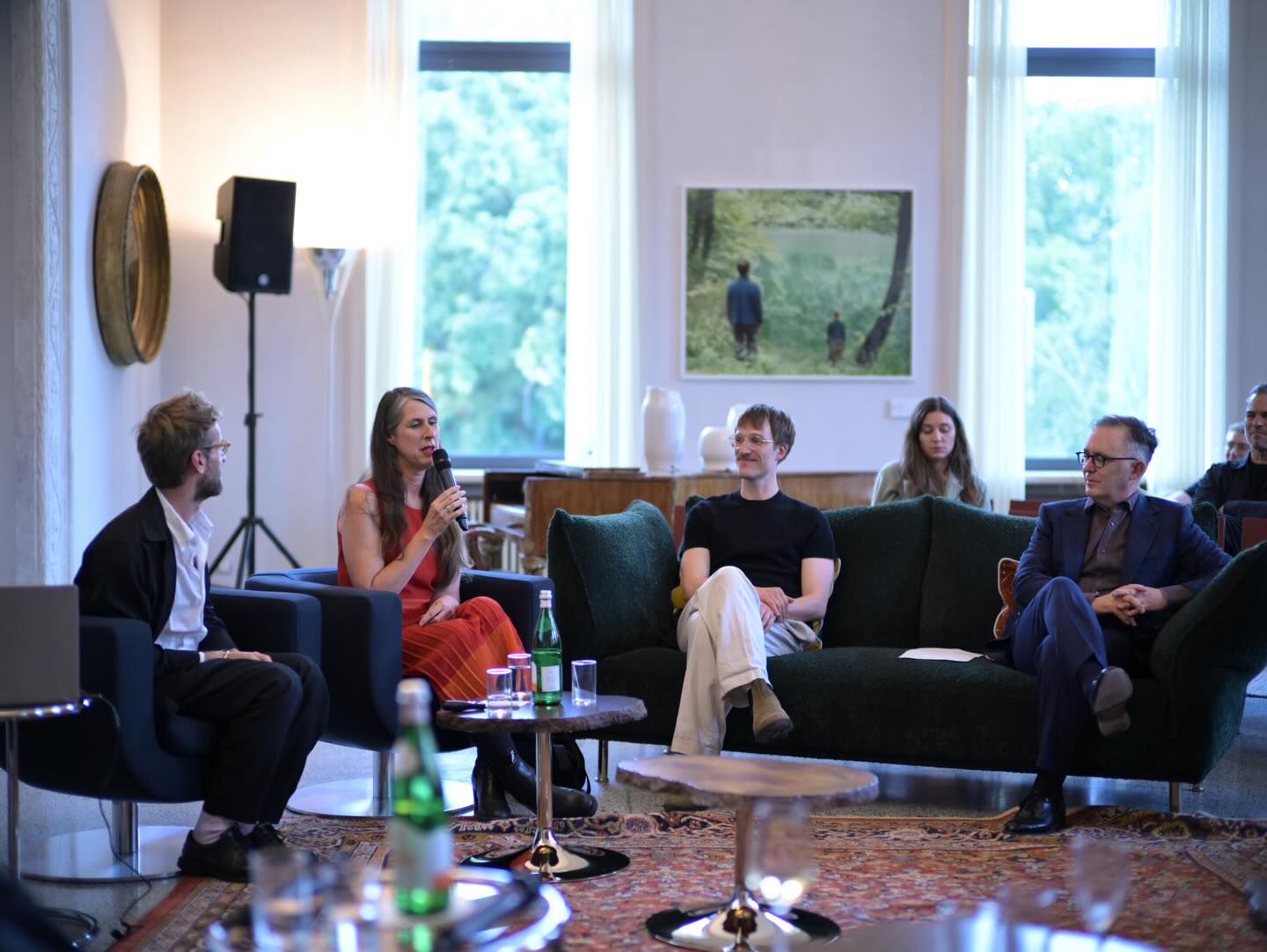 Petrit Halilaj në panel diskutimi në Berlin gjatë Javës Italiane në Gjermani
