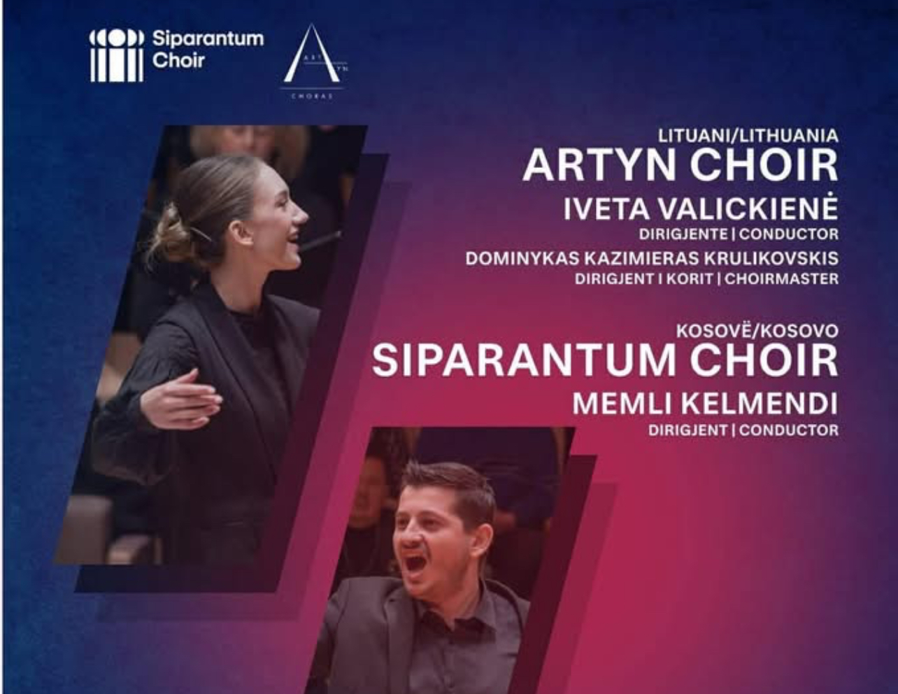 Koncert historik: Koret Siparantum dhe ARTyn bashkë në Pejë 2026
