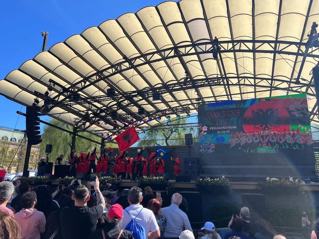 Shqipëria në Festivalin Ndërkombëtar të Valleve në Stokholm: Tradita shqiptare në zemër të Suedisë
