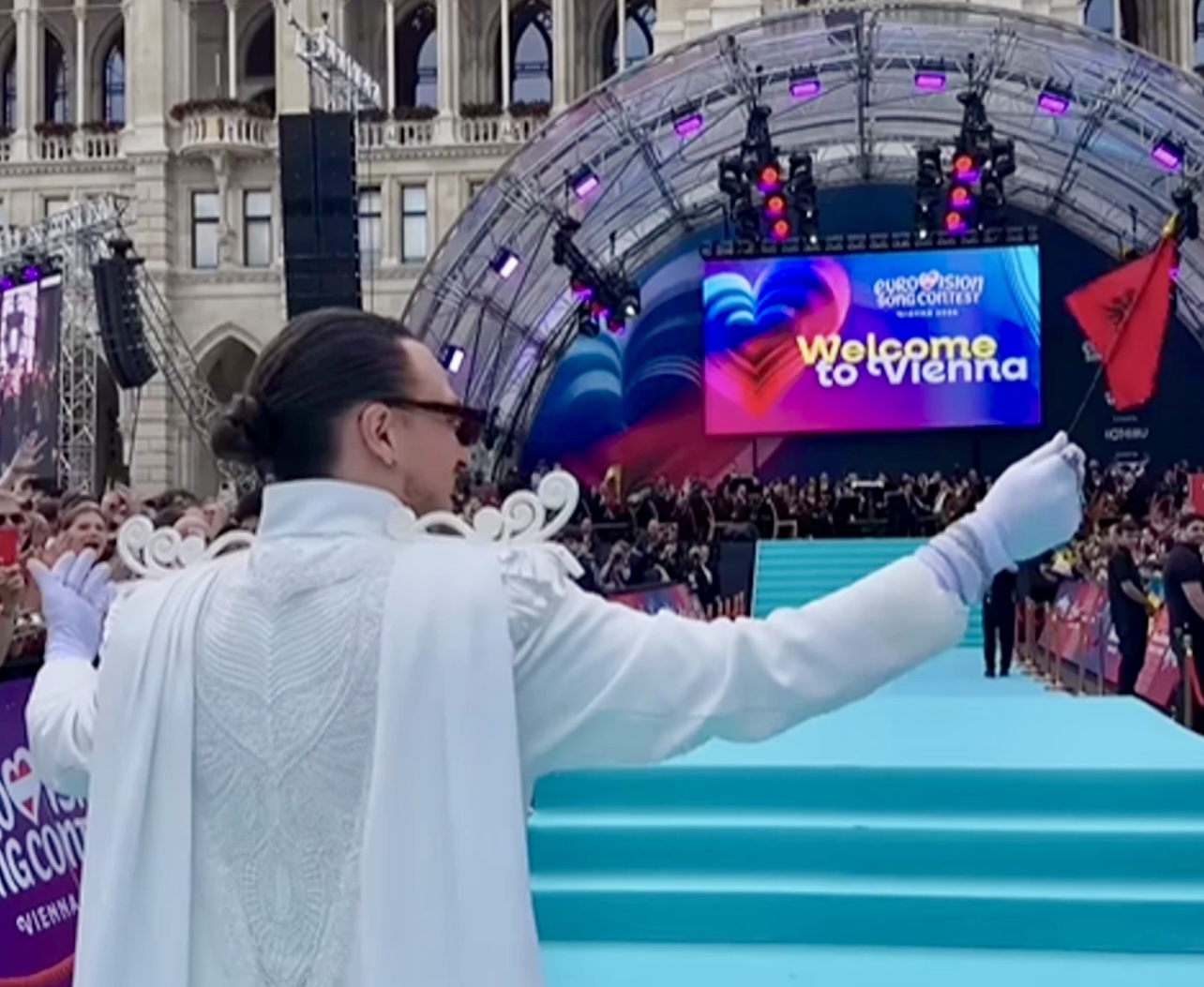 Alis në Eurovision 2026: “Një ëndërr që po bëhet realitet” në tapetin turquoise
