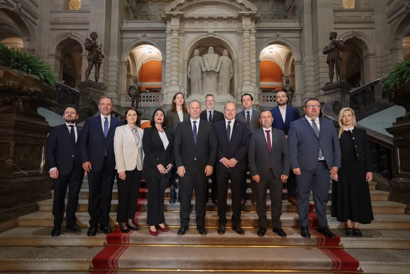 Presidenti i Këshillit Kombëtar të Zvicrës takon Presidentin e Parlamentit të Maqedonisë së Veriut