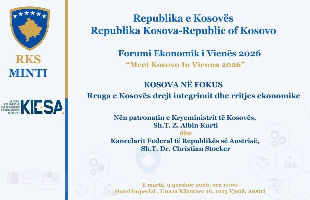 Bizneset kosovare ftohen në  Vienna Economic Forum 2026 