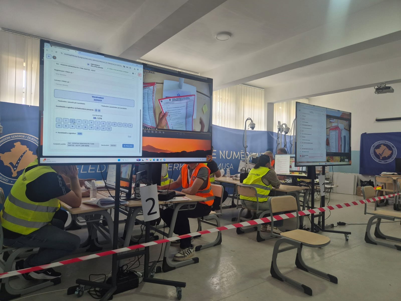 Përfundon numërimi i votave në përfaqësi diplomatike  VV ja merr mbi 83 për qind