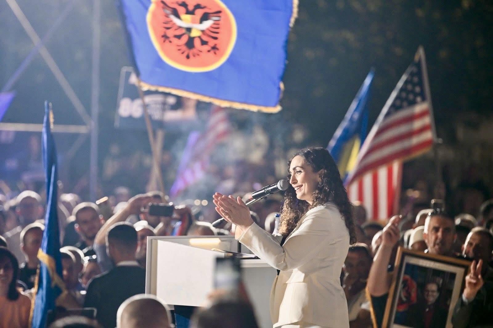 Vjosa Osmani  Emri im nuk do të bëhet pengesë për krijimin e institucioneve