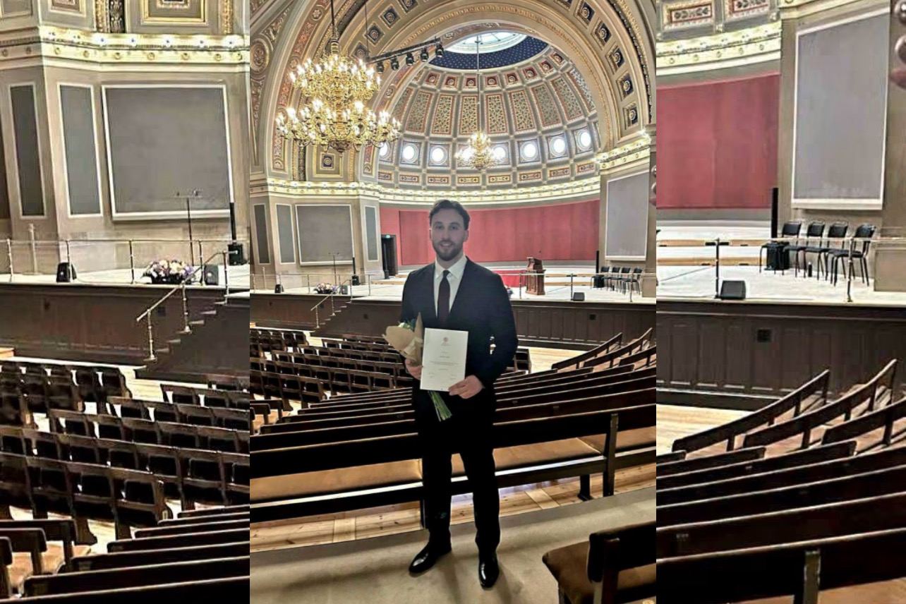Getoar Luta diplomon në Universitetin prestigjioz të Uppsallës në Suedi