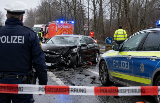 Aksident, policia gjermane.