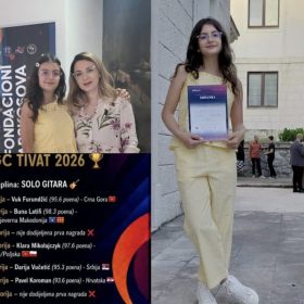 Buna Latifi shkëlqen në festivalin ndërkombëtar të kitarës, rrëmben çmimin e parë me 98.3 pikë