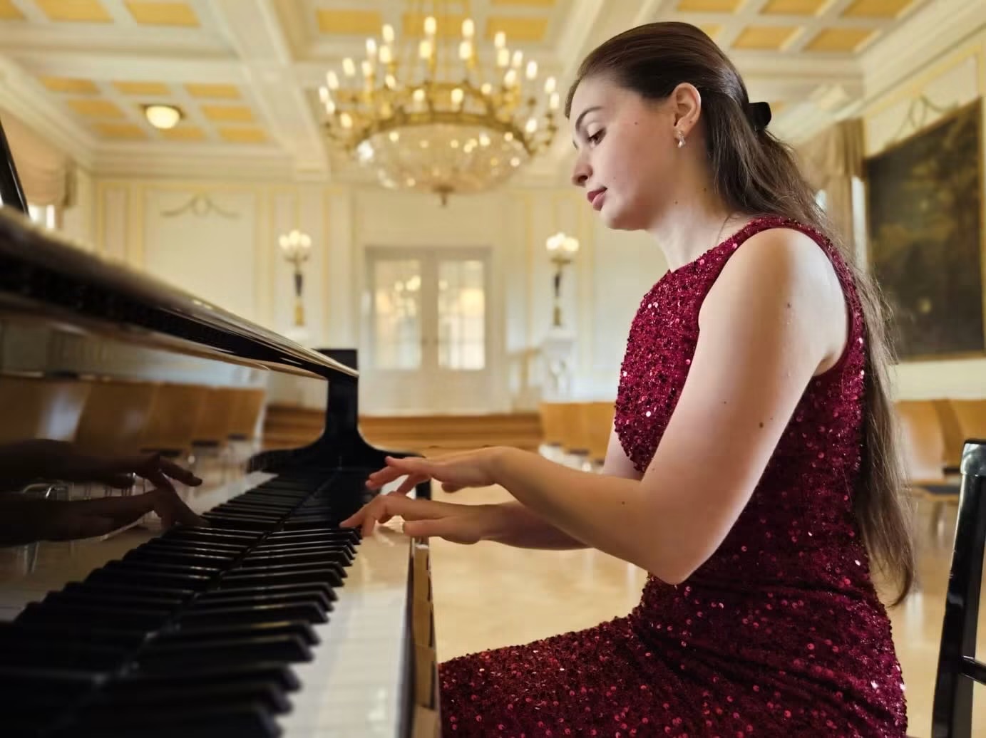 Pianistja shqiptare Fatjona Maliqi interpretoi veprën monumentale të Bach ut në Gjermani