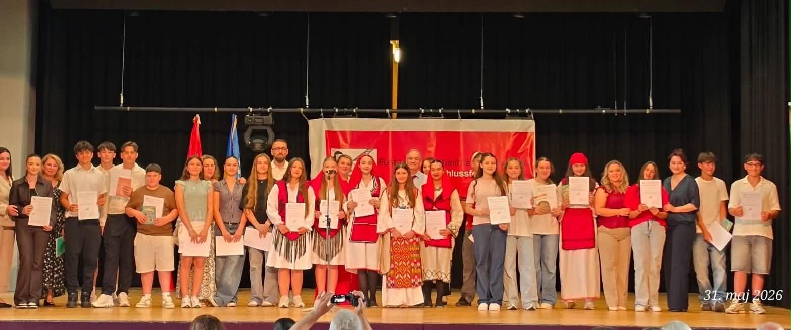 Manifestim i shkollave shqipe të Kantonit të Argaut   festë e gjuhës  kulturës dhe identitetit kombëtar