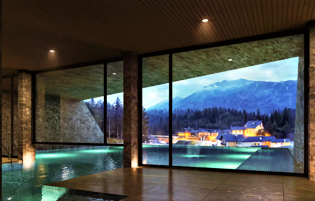 Investim 200 milionë frangash për resort luksoz me banja termale në Alpet zvicerane
