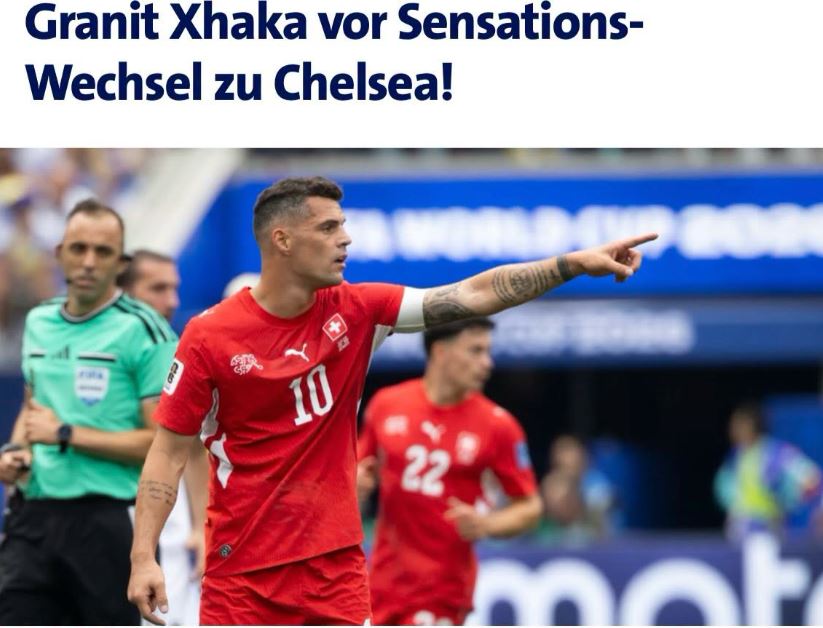 Granit Xhaka  para një transferimi sensacional te Chelsea