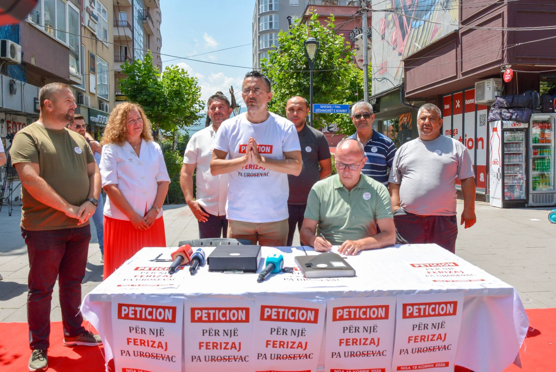 Qytetarët e Ferizajt kërkojnë heqjen e emrit  Urosevac  nga përdorimi zyrtar