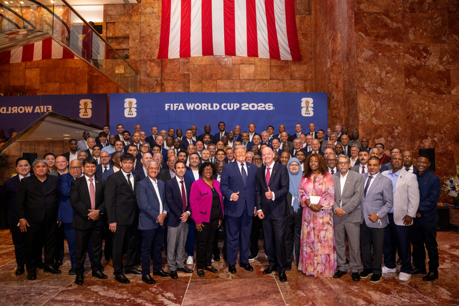Armand Duka merr pjesë në eventin e FIFA s në New York  takohet me Donald Trump dhe Gianni Infantino