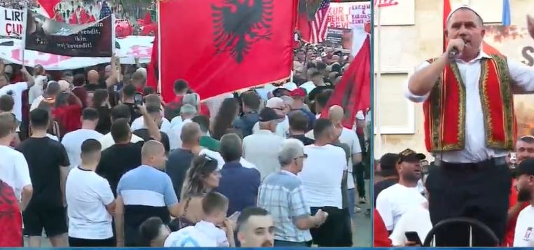 Mërgata bashkohet në protestë  Ramës i  urojnë  ditëlindjen dhe dorëheqjen