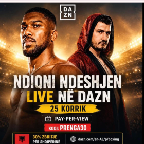 Përballja Prenga–Joshua? Trajneri i njohur beson te forca dhe zemra e boksierit shqiptar